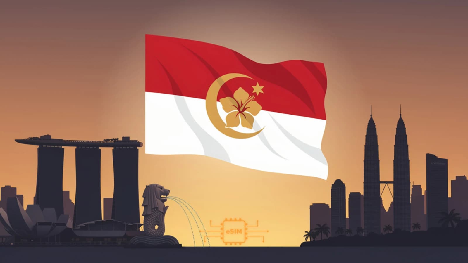 Singapore e Malesia eSIM coverage