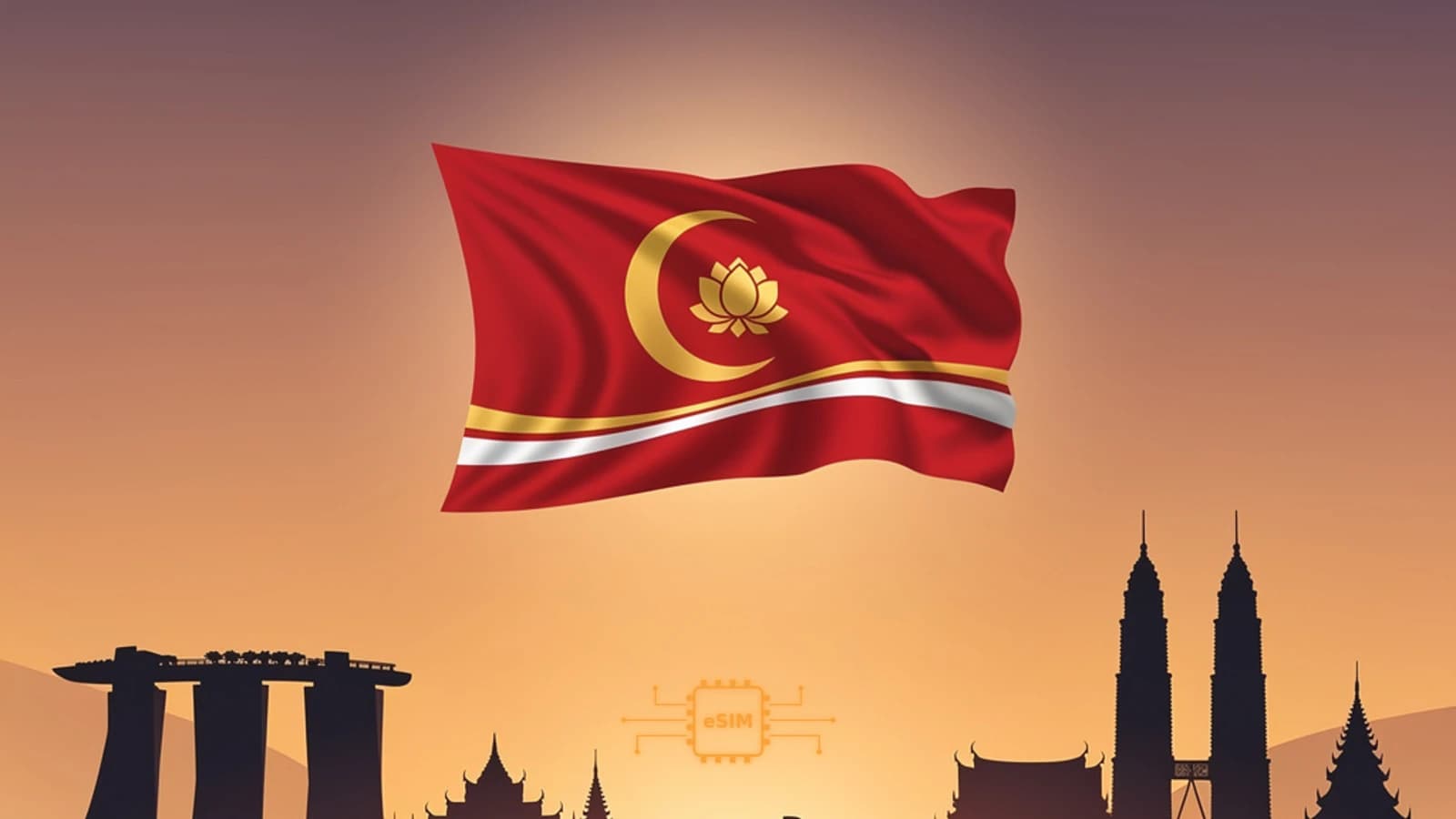 Singapore, Malesia e Thailandia eSIM coverage