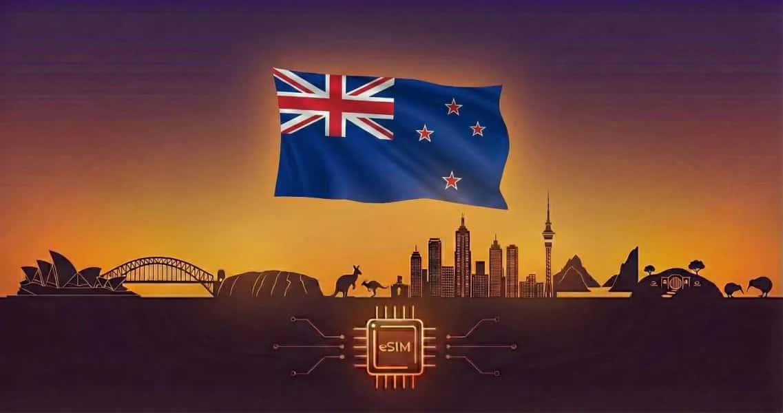 Australia e Nuova Zelanda, Ti Porto in Viaggio eSIM
